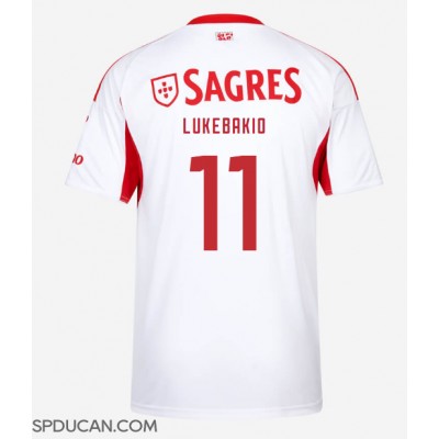 Muški Nogometni Dres Benfica Dodi Lukebakio #11 Rezervni 2025-26 Kratak Rukav Muški Nogometni Dres Benfica Dodi Lukebakio #11 Rezervni 2025-26 Kratak Rukav